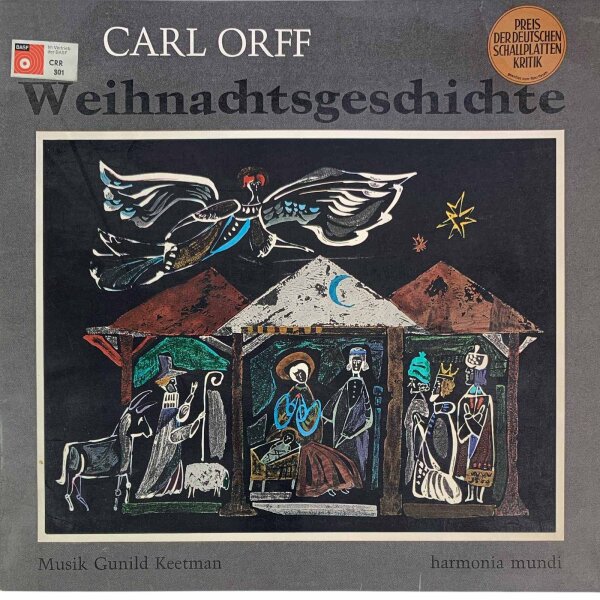 Carl Orff - Weihnachtsgeschichte [LP] | Harmonia Mundi - HM 30150 L | Germany | VG+/EX