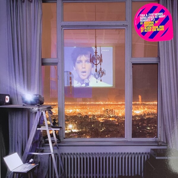 Tiga, Zyntherius - Sunglasses At Night Remixes Part 1 [LP] | Turbo - TURBO 050-A | Canada, 2008 | NM/EX