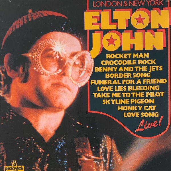 Elton John - London & New York [LP] | Pickwick Records - SHM 966 | UK, 1978 | NM/VG+