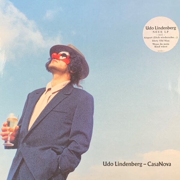 Udo Lindenberg - CasaNova [LP] | Polydor - 837 683-1 | Germany, 1988 | EX/EX
