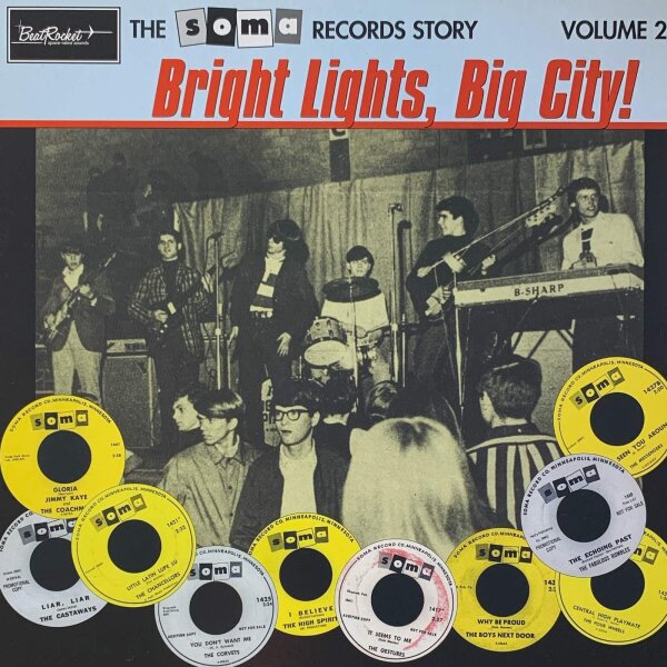 Various - The Soma Records Story Volume 2 (Bright Lights, Big City!) [LP] | BeatRocket - BR 112 | US, 1998 | EX/EX