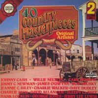 Various - 40 Country Masterpieces [LP] | Pickwick Records - PLD 8002 | UK, 1978 | NM/VG