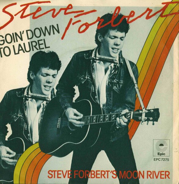 Steve Forbert - Goin Down To Laurel / Steve Forberts Moon River [7 Vinyl Single] | Epic | VG+/EX