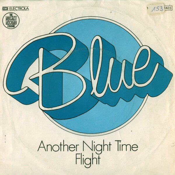 Blue - Another Night Time Flight [7 Vinyl Single] | The Rocket Record Company | Germany, 1977 | NM/VG