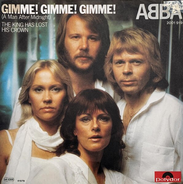 ABBA - Gimme! Gimme! Gimme! (A Man After Midnight) [7 Vinyl Single] | Polydor | Germany, 1979 | EX/VG+