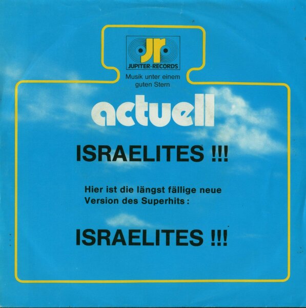 Martin Griffiths - Israelites [7 Vinyl Single] | Jupiter Records | Germany, 1978 | EX/EX