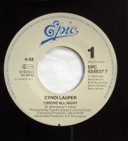 Cyndi Lauper - I Drove All Night [7 Vinyl Single] | Epic...