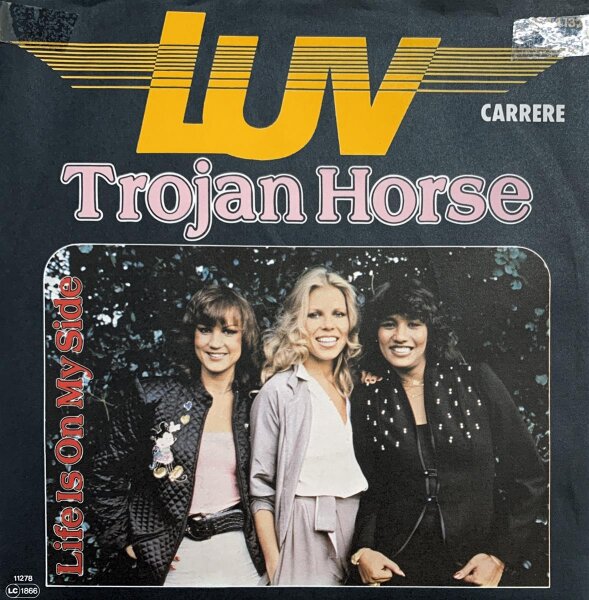 Luv - Trojan Horse [7 Vinyl Single] | Carrere | Germany, 1978 | EX/EX